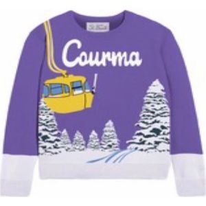 MC2 Saint Barth, Heren, Truien, Paars, Maat: L Kasjmier,