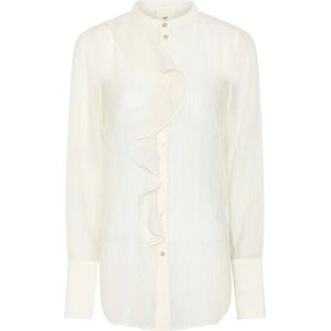 Heartmade, Dames, Blouses & Shirts, Wit, Maat: XS