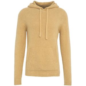 Roberto Collina, Heren, Sweatshirts & Hoodies, Beige, Maat: L Katoen,