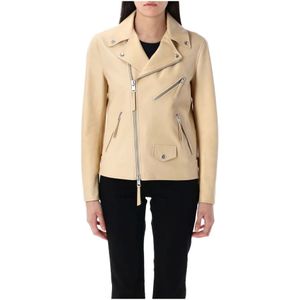 Ralph Lauren, Dames, Jassen, Bruin, Maat: 2XS