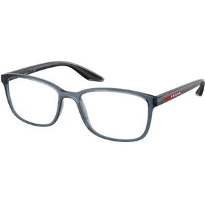 Prada, Heren, Accessoires, Blauw, Maat: 55 MM Nylon,