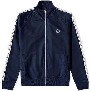 Fred Perry, Heren, Sweatshirts & Hoodies, Blauw, Maat: XL Katoen,