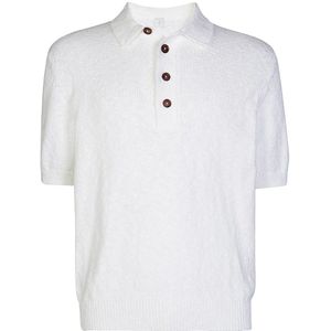 Eleventy, Heren, Truien, Wit, Maat: 2XL Katoen,