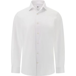 Boggi Milano, Heren, Overhemden, Wit, Maat: XS Jersey,