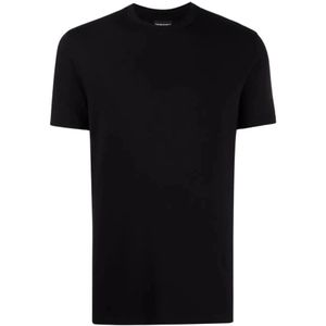 Emporio Armani, Heren, Tops, Zwart, Maat: XL