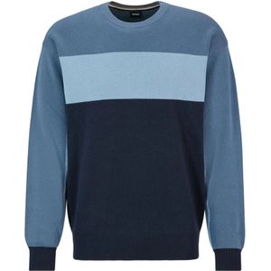 Hugo, Heren, Truien, Blauw, Maat: 2XL Katoen,