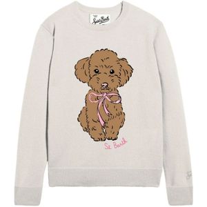 MC2 Saint Barth, Dames, Sweatshirts & Hoodies, Wit, Maat: XS