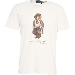 Polo Ralph Lauren, Heren, Tops, Wit, Maat: XL Katoen,