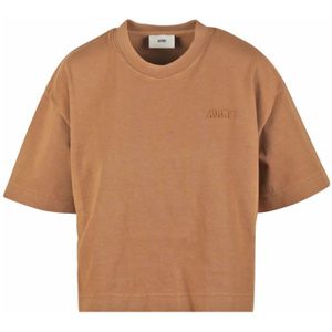 Autry, Dames, Tops, Bruin, Maat: XS Katoen,