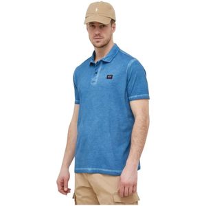 Paul & Shark, Heren, Tops, Blauw, Maat: 2XL Katoen,