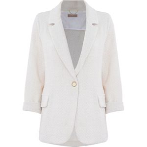 Kocca, Dames, Jassen, Wit, Maat: S Katoen,