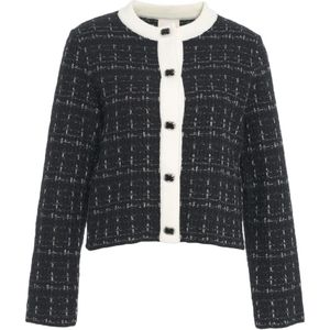 Liu Jo, Dames, Truien, Zwart, Maat: M Tweed,