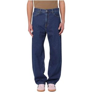 Carhartt Wip, Heren, Jeans, Blauw, Maat: W30 Denim,