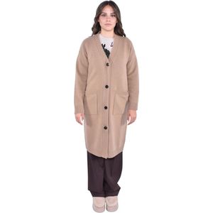 Weekend Max Mara, Dames, Truien, Beige, Maat: XS Wol,