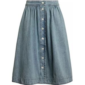 Ralph Lauren, Dames, Rokken, Blauw, Maat: XL