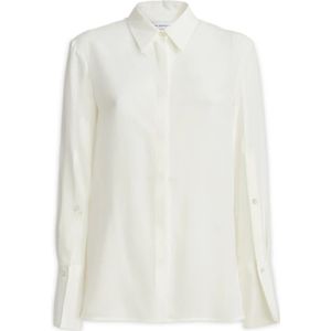 Simona Corsellini, Dames, Blouses & Shirts, Wit, Maat: M