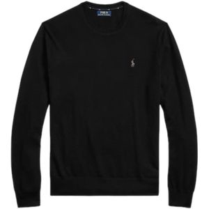 Ralph Lauren, Heren, Truien, Zwart, Maat: M Wol,