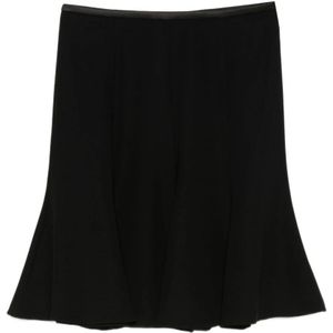 Emporio Armani, Dames, Rokken, Zwart, Maat: M
