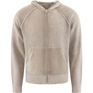 Acne Studios, Heren, Truien, Beige, Maat: S Denim,