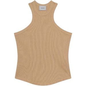 Halfboy, Dames, Tops, Beige, Maat: S Katoen,