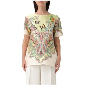 Etro, Dames, Tops, Veelkleurig, Maat: S