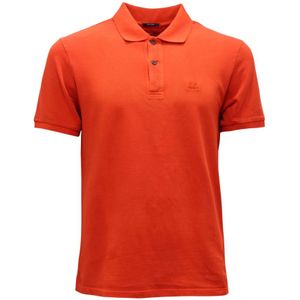 C.p. Company, Heren, Tops, Oranje, Maat: S Katoen,