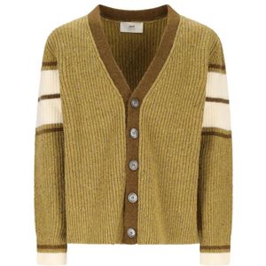 Ami Paris, Heren, Truien, Groen, Maat: S