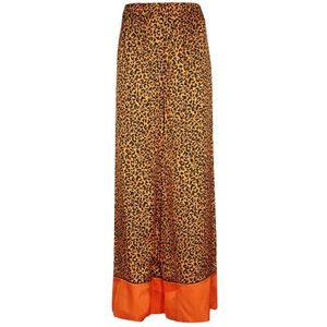 Karl Lagerfeld, Dames, Broeken, Veelkleurig, Maat: L Viscose,