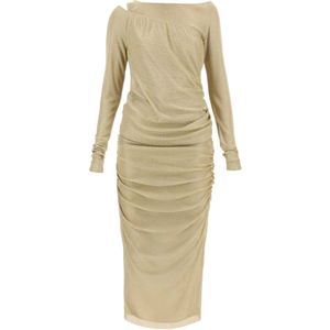 Dolce & Gabbana, Dames, Jurken, Geel, Maat: S
