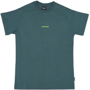 Propaganda, Heren, Tops, Groen, Maat: XL Katoen,