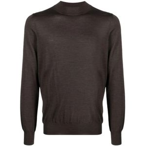 Barba, Heren, Truien, Bruin, Maat: 3XL Wol,