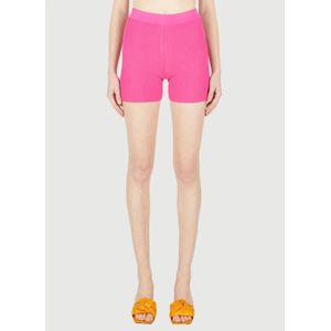 Jacquemus, Dames, Korte broeken, Roze, Maat: 2XS Viscose,