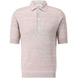 Lardini, Heren, Tops, Beige, Maat: 2XL Linnen,