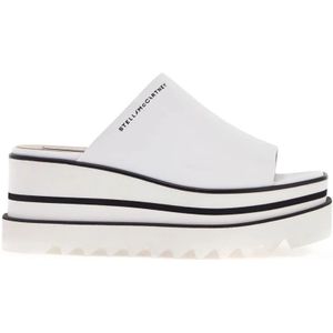 Stella McCartney, Dames, Schoenen, Wit, Maat: 39 EU Leer,