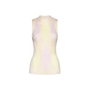 Burberry Mouwloze Top , Multicolor , Dames , Maat: M