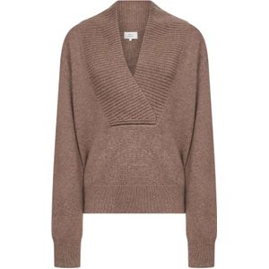 Loulou Studio, Dames, Truien, Bruin, Maat: S Kasjmier,