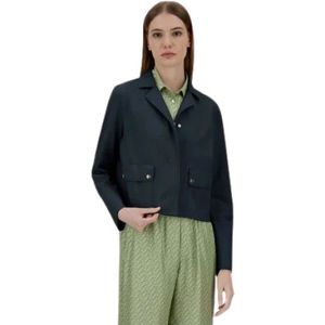 Herno, Dames, Jassen, Blauw, Maat: S