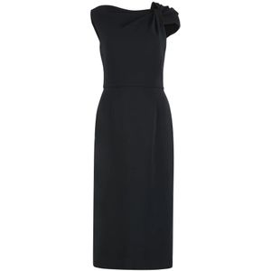 Givenchy, Dames, Jurken, Zwart, Maat: M Leer,