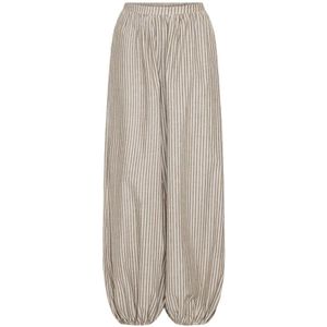 Ichi, Dames, Broeken, Beige, Maat: XS