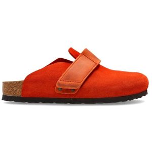 Birkenstock, Dames, Schoenen, Oranje, Maat: 35 EU Leer,