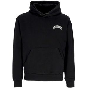 Propaganda, Heren, Sweatshirts & Hoodies, Zwart, Maat: S Katoen,