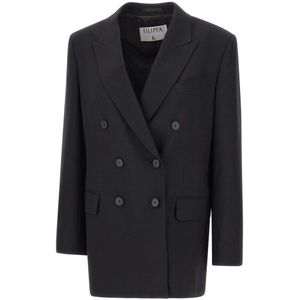 Filippa K, Dames, Jassen, Zwart, Maat: S Wol,