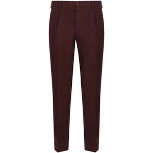 Slowear, Heren, Broeken, Rood, Maat: L Katoen,