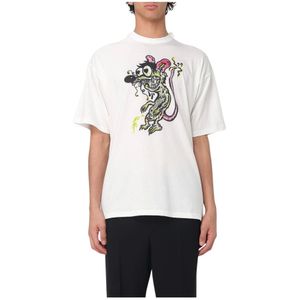 Magliano, Heren, Tops, Wit, Maat: S