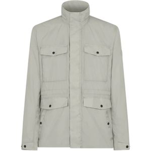 Save The Duck, Heren, Jassen, Grijs, Maat: M Nylon,