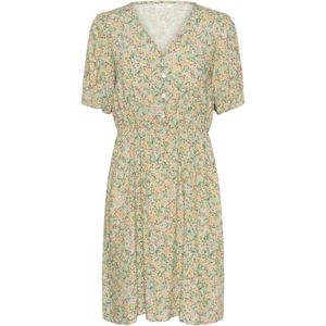 Cream Jurk 'CRLinaa'  geel / pastelgroen / oranje / rosa