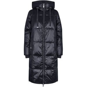 MOS Mosh, Dames, Mantels, Blauw, Maat: XL Poliester,