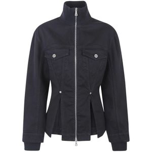 Jean Paul Gaultier, Dames, Jassen, Blauw, Maat: S Denim,