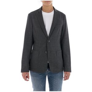 Barena Venezia, Heren, Jassen, Grijs, Maat: S