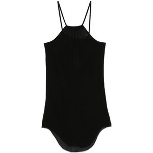 Rick Owens, Dames, Tops, Zwart, Maat: S Zijde,